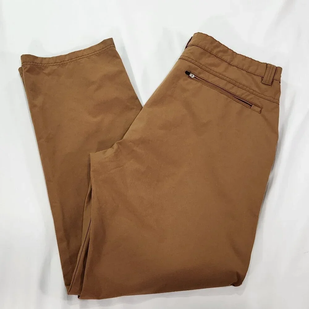Men's Lake and Trail Brown Hiking Pants 36X32